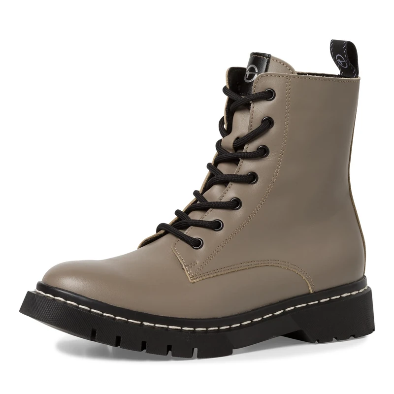 Tamaris Women's Leather Boots, Sage, 3.5 UK