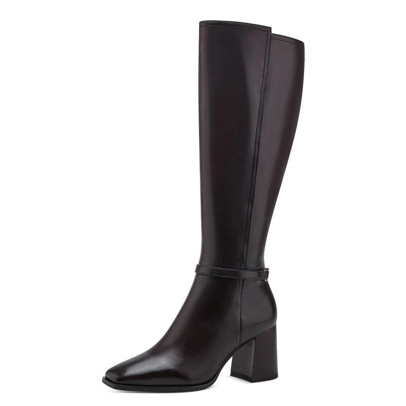 Tamaris Boots 1-25516-41 Wide, mahogany, 4 UK