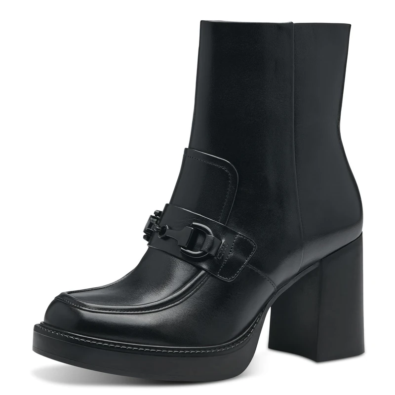Tamaris Ankle boots 1-25358-41 normal, black, 6 UK