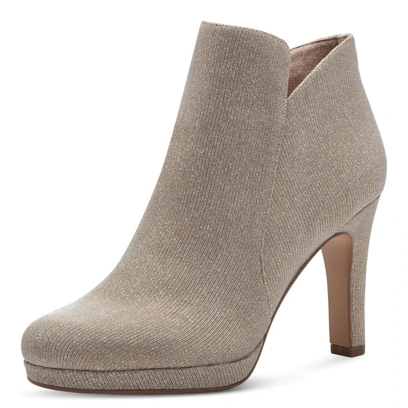 Tamaris Women's 1-1-25097-41 Ankle Boots, champagner, 8 UK