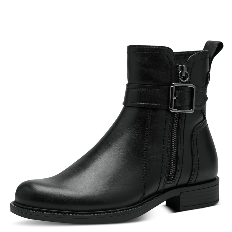 Tamaris Women's Leather Boots, Cafe/Brown, 38 EU, black, 3.5 UK