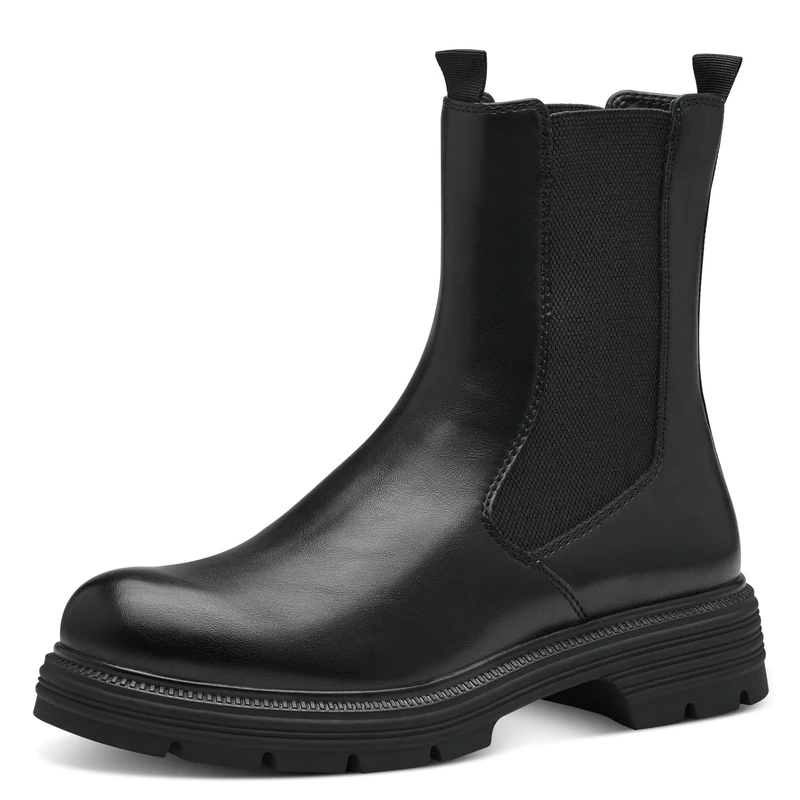 Tamaris Women's Chelsea Vegan, black, 6.5 UK