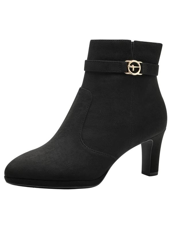 Tamaris Women's Vegan Boots, black, 37 EU