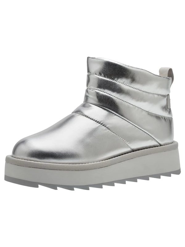 Tamaris Women's Winter Boots, Women's Boots, Warm Lined, silver, 5 UK