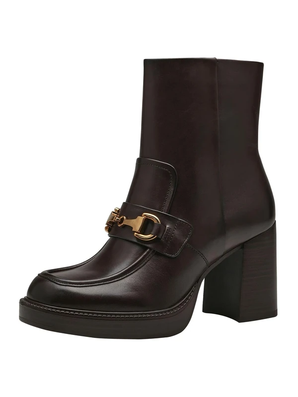 Tamaris Ankle boots 1-25358-41 normal, Brandy Suede, 7.5 UK