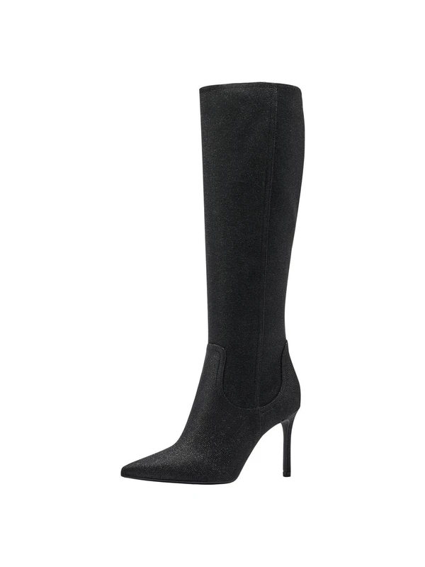 Tamaris Boots 1-25514-41 normal, Black Glam, 7.5 UK