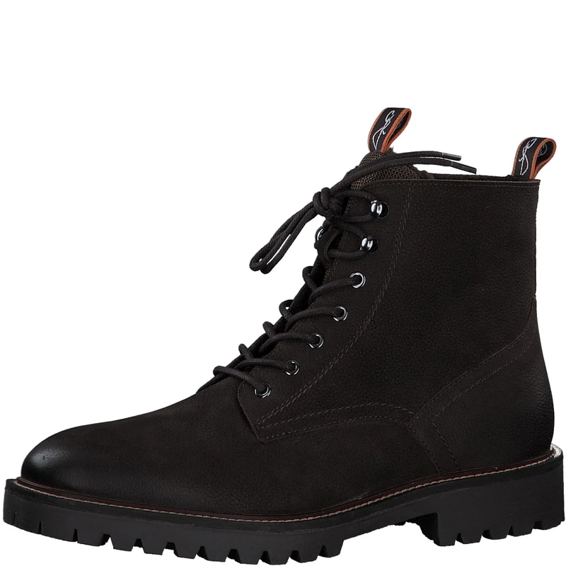 MARCO TOZZI Men's 2-16200-41 Lace Boot Flat, Mocca Nubuck, 9