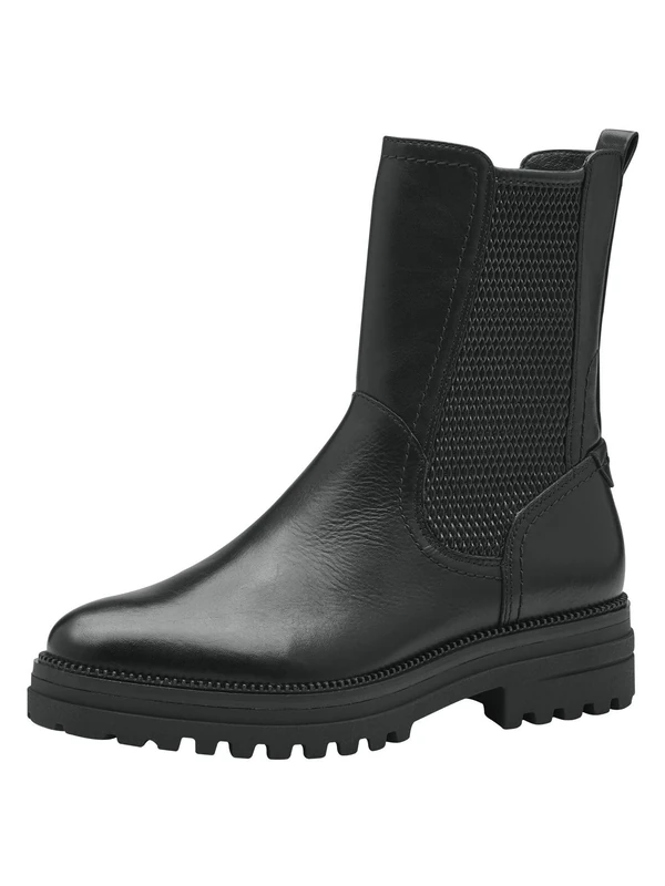Tamaris Chelsea Boot 1-25439-41 Narrow, black, 4 UK