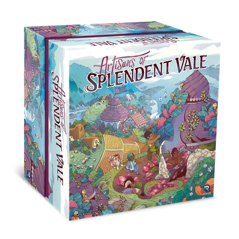 The Artisans of Splendent Vale – Cooperative Story-Driven Adventure Board Game by Renegade Game Studios, Tactical Encounters & Character Progression, 2-4 Players, Ages 14+