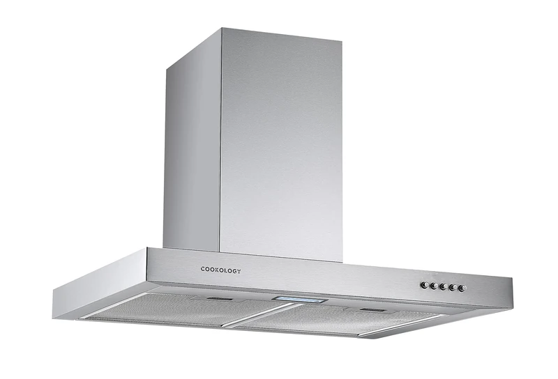 Cookology TSH601SS/A 60cm Linear Hood - LED Light, 3 Speed Steel