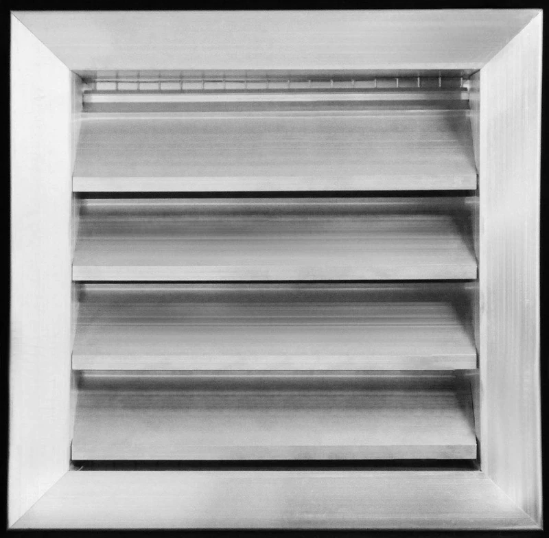 HVAC Premium 14"W x 14"H Aluminum Exterior Gable Louver Vent for Walls & Crawlspace - Weather-Resistant Air Grille with Screen Mesh - [Outer Dimensions 15.75"W x 15.75"H]