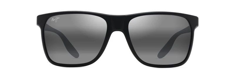 Maui Jim Pailolo Men's Sunglasses with Patented Polarized Plus2 Lenses, Grey Pailolo Matte Black, One Size