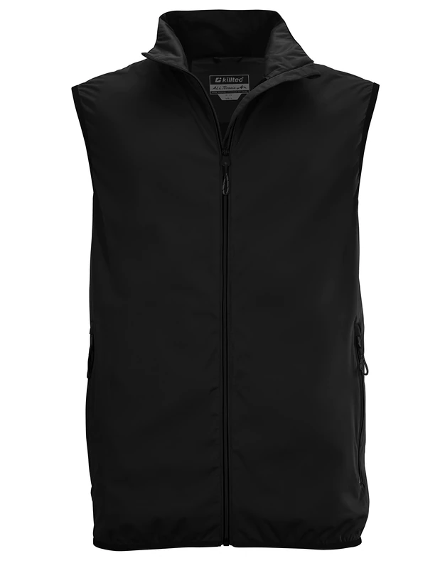 Killtec Men's Trin Mn Vst 2-layer functional vest, packable, black, M - Image 1