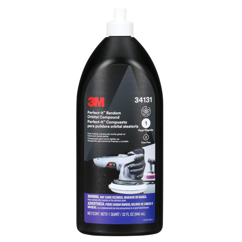3M Perfect-It Random Orbital Compound, 946 ml, 34131E White