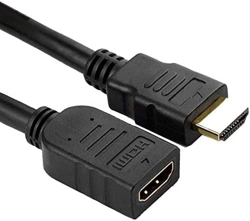 Mr. Gadget's Solutions HDMI Extension cable – 2m (4K@60Hz for stunning Ultra HD, HDMI Extender for PS4/PS5/Xbox, compatible with HDMI 2.0/1.4, ARC, Highspeed with Ethernet)