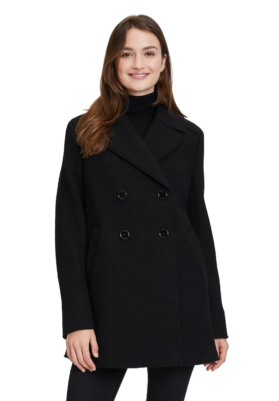 Gil Bret Women's 9414/6130 Wool Jacket, 9042 Jet Black, 42