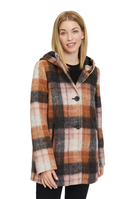 Gil Bret Women's Ida Jacket Wool, 7842 Brown/Rosé, 46