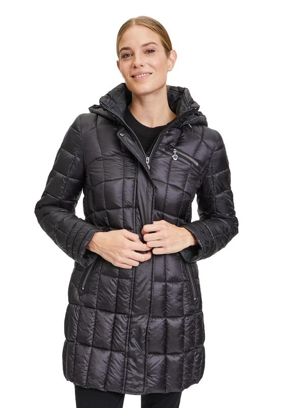 Gil Bret Women's Nina Cotton Wool Jacket, 9042 Jet Black, 44