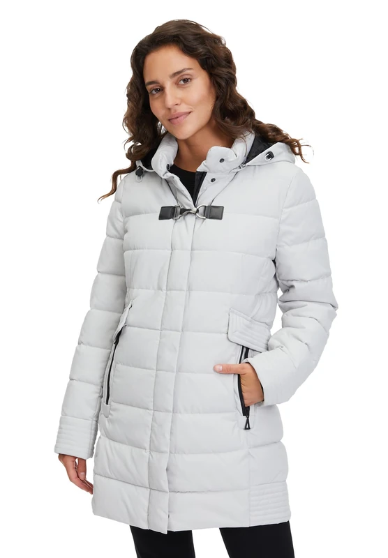 Gil Bret Women's Nora Jacket Cotton - Glacier Gray, Size 46