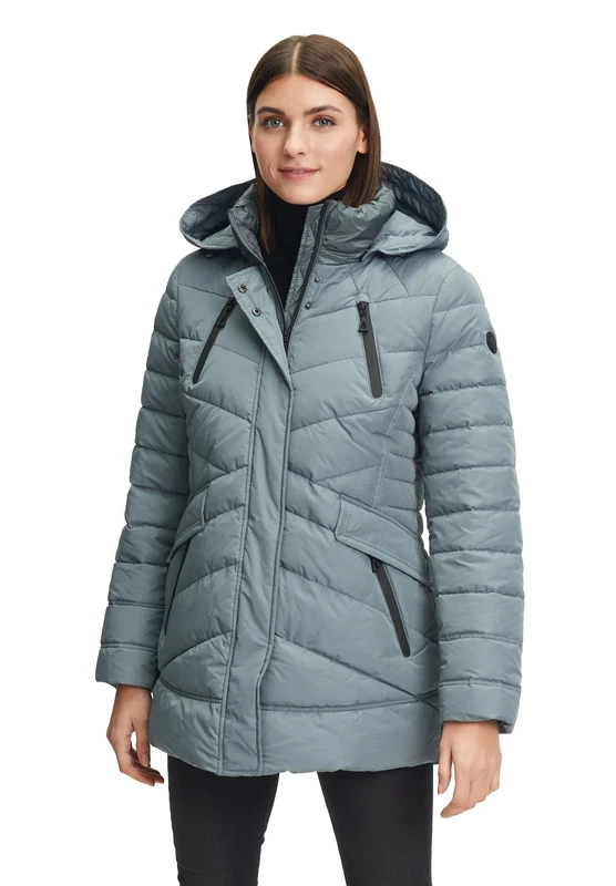 Gil Bret Women's 9169/6216 Cotton Wool Jacket, 9234 Goblin Blue, 42