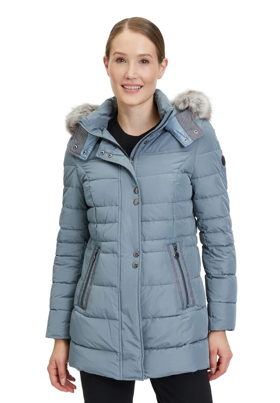 Gil Bret Women's Lica Cotton Wool Jacket, 9234 Goblin Blue, 44