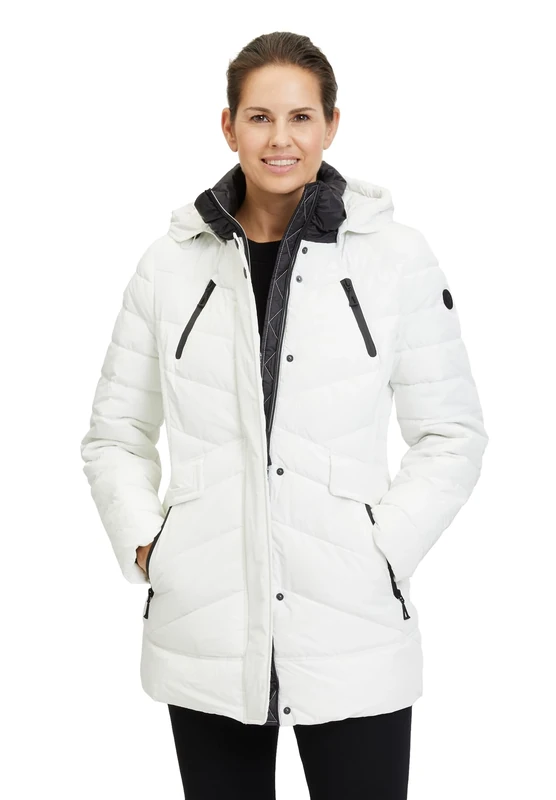 Gil Bret Women's 9169/6216 Cotton Wool Jacket, 1019 Vanilla Ice, 40