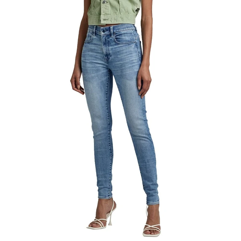 G-Star Women's Lhana Skinny Jeans, Blue (sun faded niagara D19079-C051-D898), 23W / 28L