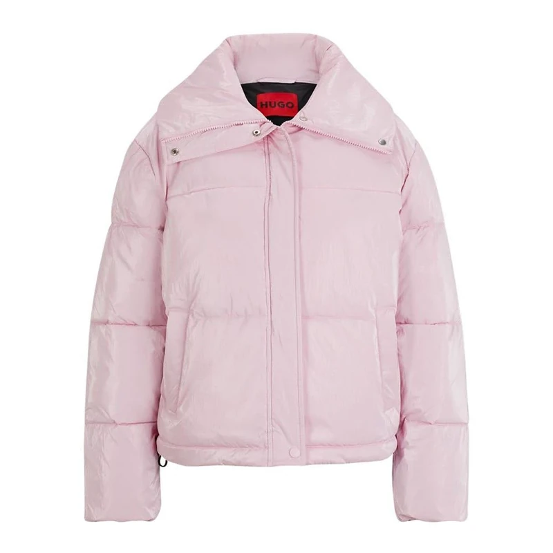 HUGO Women's Fary-1 Outerwear Jacket, Light/Pastel Pink689, M