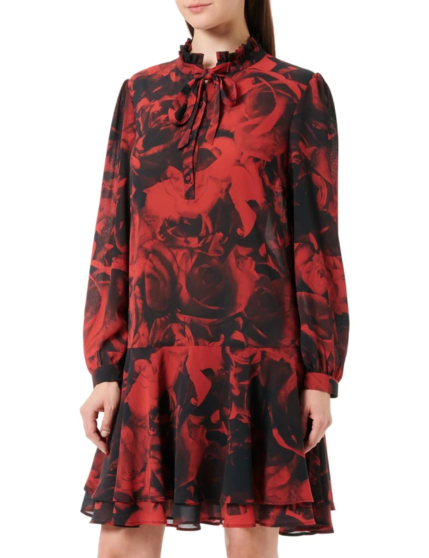 HUGO Women's Kandras-1 Dress Flat, Open Miscellaneous983,