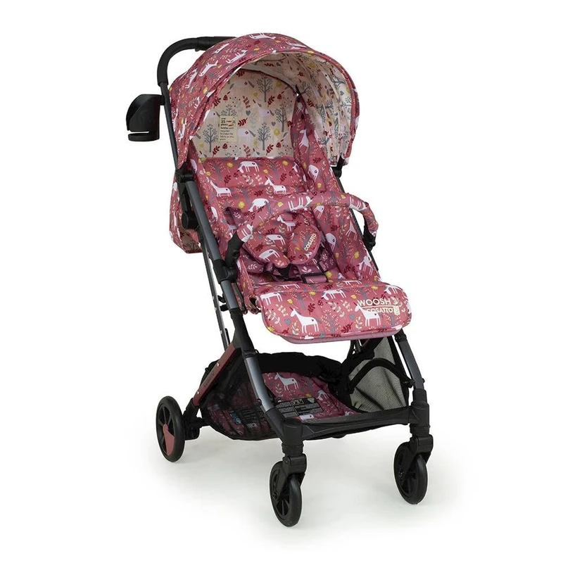 Cosatto Woosh 3 Pushchair - Lightweight Stroller (Unicorn Garden)