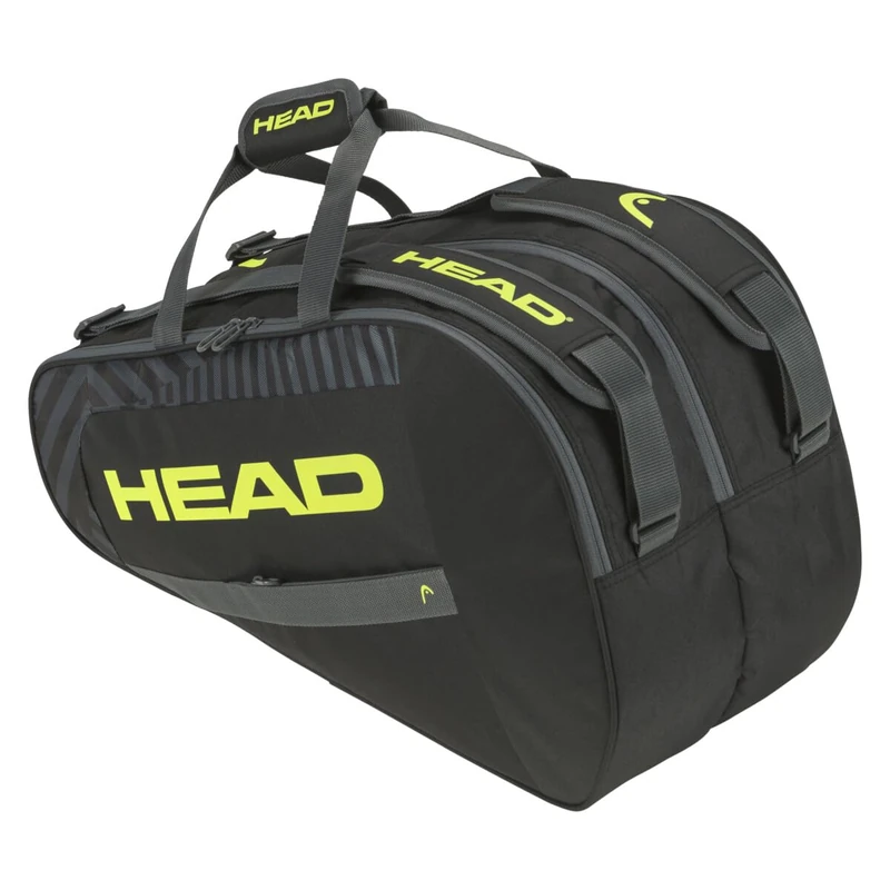 HEAD Base Padel Bag, Black/Yellow, M