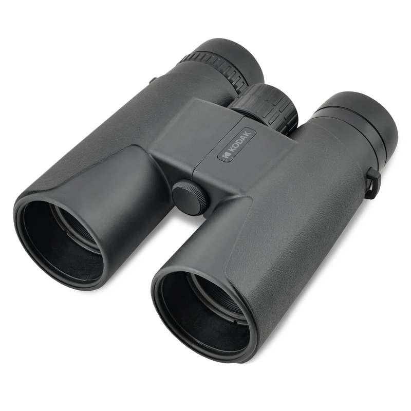 KODAK BCS800 Binoculars - Compact Binoculars, 10X Magnification, 42mm Objective Lens, Rubber Eyecups - Black