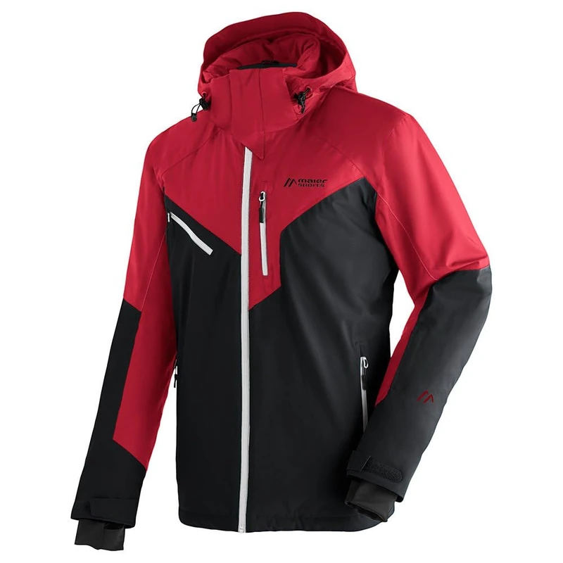 maier sports Pajares, Men's warm ski jacket, Waterproof winter jacket with 2-way stretch, MTEX weather protection and mTHERM for high heat retention, PFC-free
