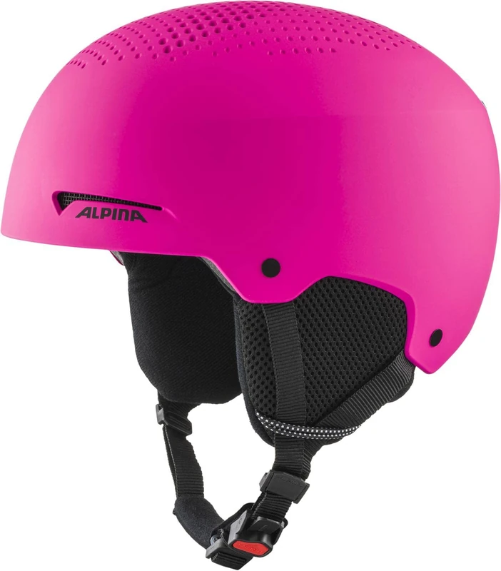 ALPINA Unisex - Children, ZUPO ski helmet, pink matt, 48-52 cm