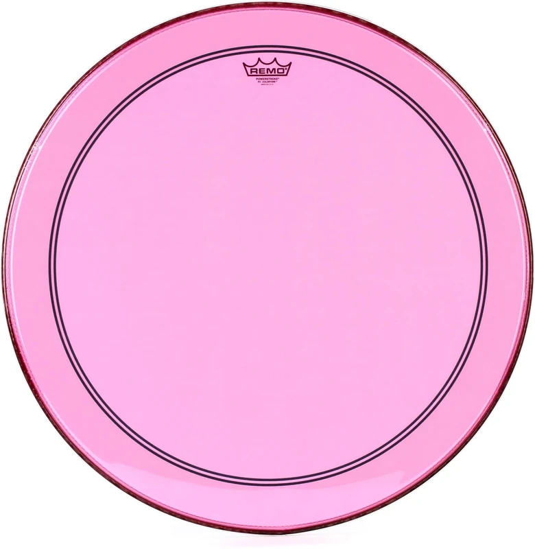 Remo Colortone Powerstroke 3 Clear Drum Head 26 Inches P3-1326-CT-PK Pink