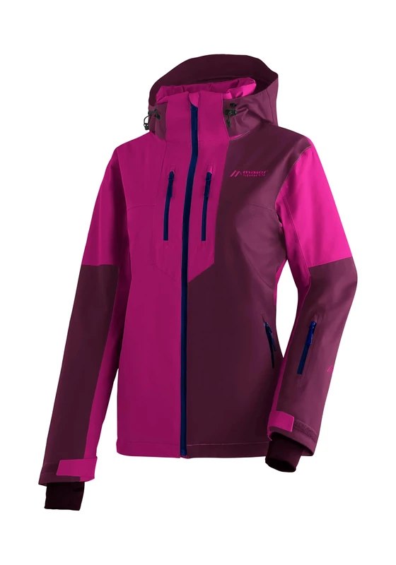 maier sports Manzaneda, Women's warm ski jacket, Waterproof winter jacket with 2-way stretch, MTEX weather protection and mTHERM for high heat retention, PFC-free