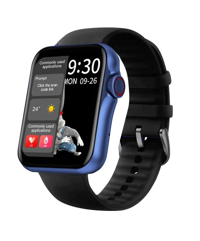 SMARTY 2.0 SW028N22 – Smartwatch Silicone Bracelet – Chrono, Photo, Heart Rate, Blood Pressure, Track