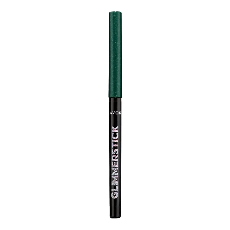 Avon Glimmerstick Diamonds Shimmery Waterproof Eyeliner Emerald Glow With Vitamin E 0.28g