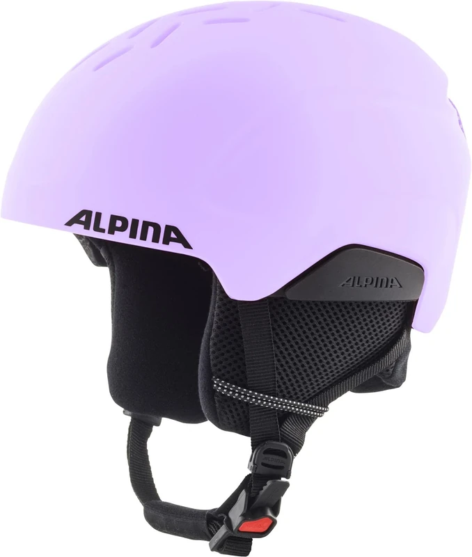 ALPINA Unisex - Children, PIZI ski helmet, lilac matt, 46-51 cm