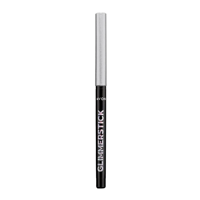 Avon Glimmerstick Diamonds Shimmery Waterproof Eyeliner Silver Lights With Vitamin E 0.28g