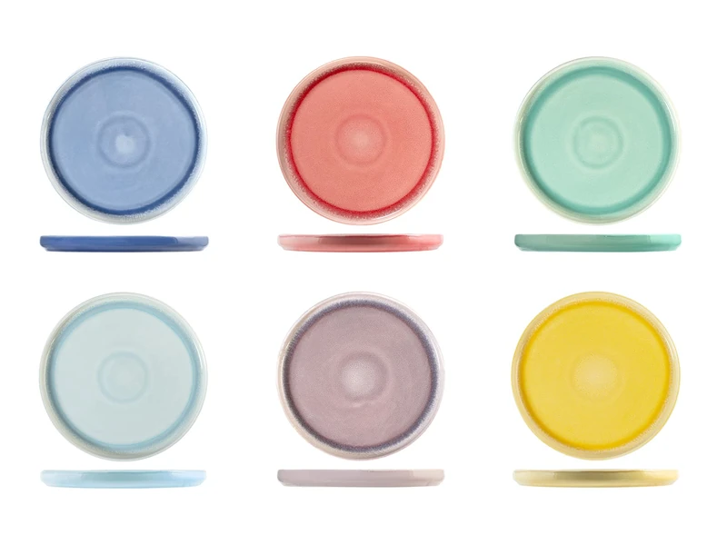 H&H Set of 12 Dinner Plates Coachella 26 cm