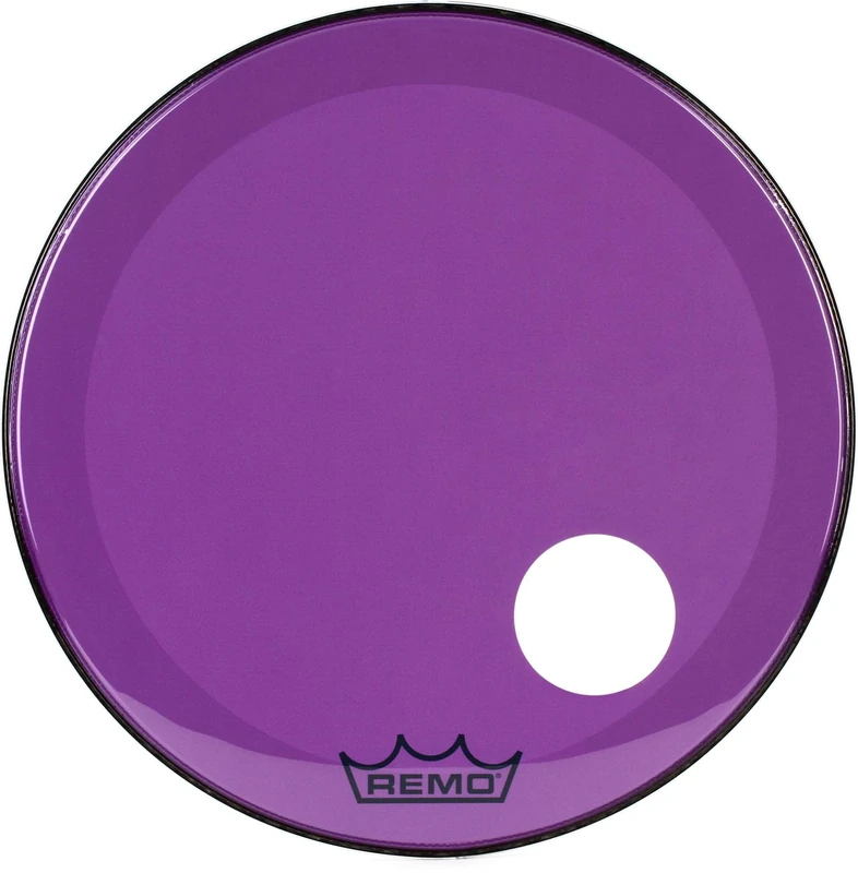 Remo Colortone Powerstroke 3 Drum Head Clear Ported 26 Inches P3-1326-CT-PUOH Purple