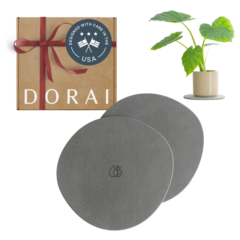 Dorai Plant Saucer - Large - 2 pk