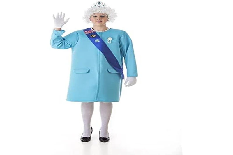 Creaciones Llopis Queen Elizabeth II Costume for Men - Large