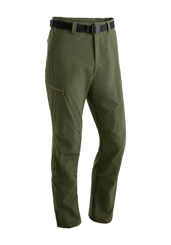 maier sports Men's Nil Trousers, Green (Military Green), 50 (EU) - Image 1