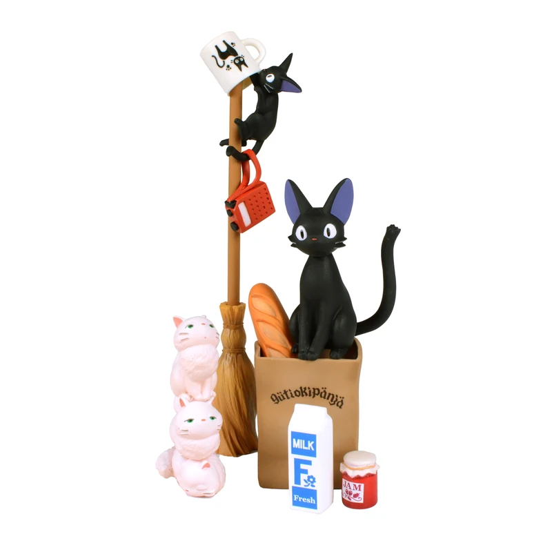 ensky Kiki's Delivery Service - Jiji Nosechara Assortment, Stacking Figure (NOS-84)