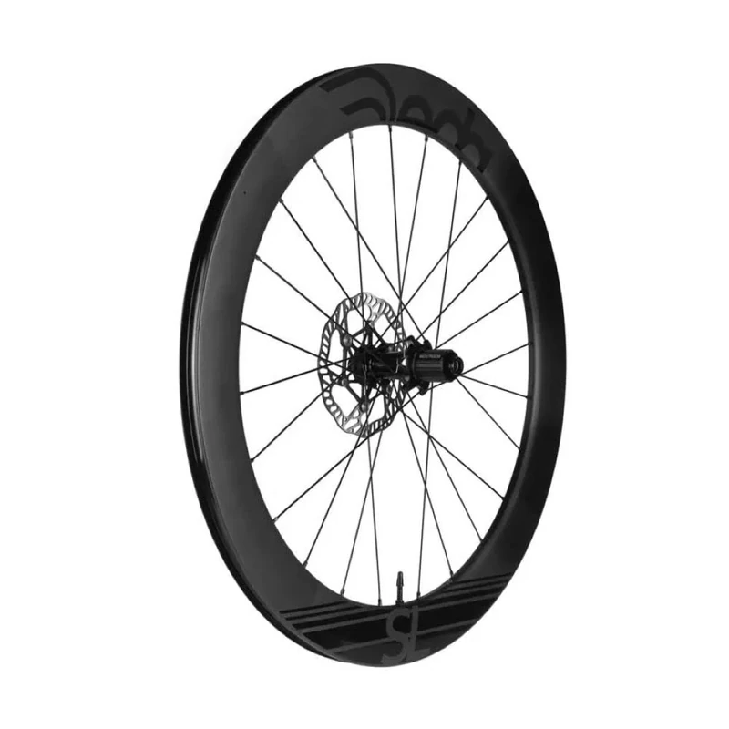 Deda WDS6DB-RXDR Roue Arriere Carbone SL6 DB TUBELESS, 62MM, Finition POB, SRAM XDR Unisex-Adult, Nero, 62 mm
