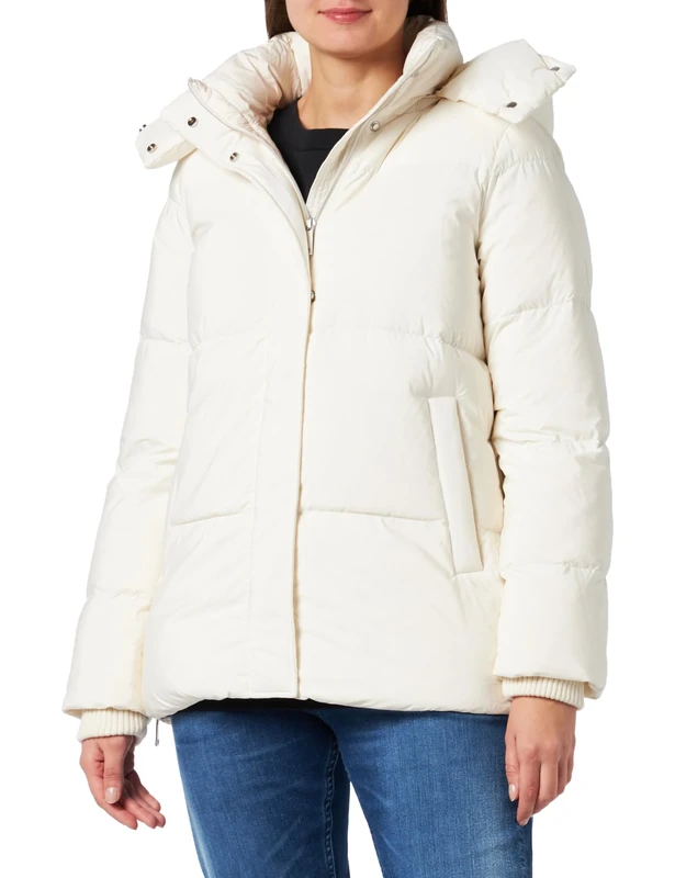 s.Oliver BLACK LABEL Women's 10.2.20.16.160.2133975 Outdoor Jacket, White, 16