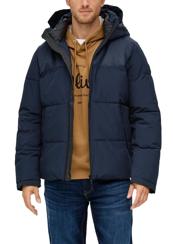 s.Oliver Men's 10.3.11.16.160.2131934 Outdoor Jacket, Navy, M