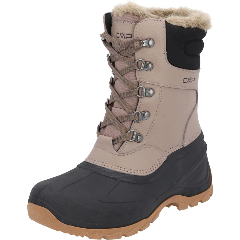 CMP Women's Atka Wmn Wp-3q79546 Snow Boot, Ash, 8 UK